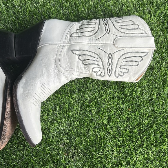 IDYLLWIND Aces White Western Boots size 7.5 - Picture 4 of 15